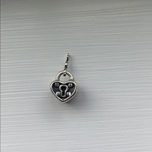 Chamilia heart lock and key charm fits Pandora